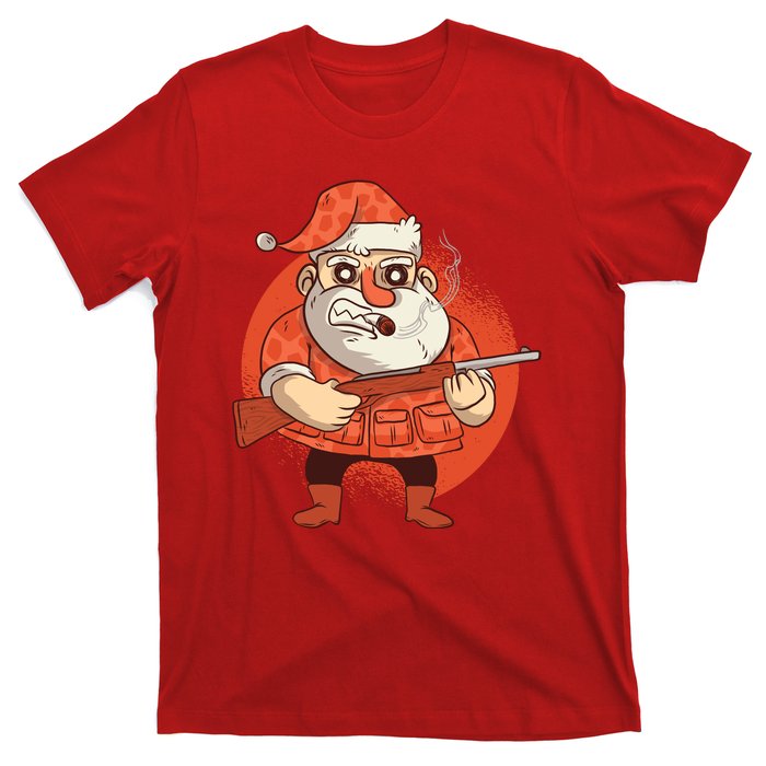 Hunting Santa Claus T-Shirt