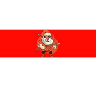 Hunting Santa Claus Bumper Sticker