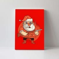 Hunting Santa Claus Canvas