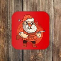 Hunting Santa Claus Coaster