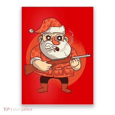 Hunting Santa Claus Poster