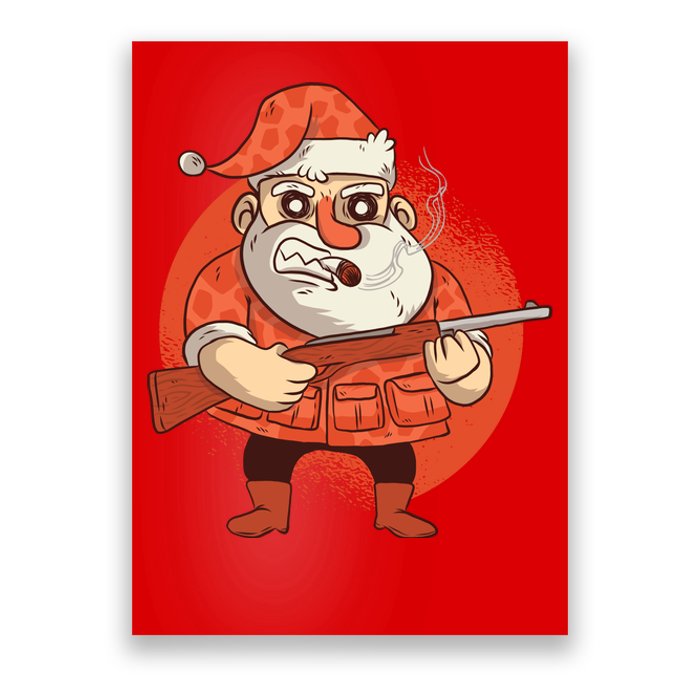 Hunting Santa Claus Poster