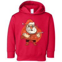 Hunting Santa Claus Toddler Hoodie