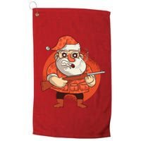 Hunting Santa Claus Platinum Collection Golf Towel