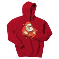 Hunting Santa Claus Kids Hoodie