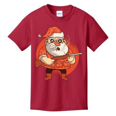 Hunting Santa Claus Kids T-Shirt