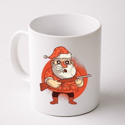 Hunting Santa Claus Coffee Mug