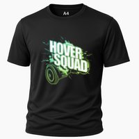 Hover Squad Cool Green Gyro Hoverboard Lover Performance Shirt