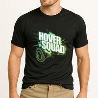 Hover Squad Cool Green Gyro Hoverboard Lover Performance Shirt