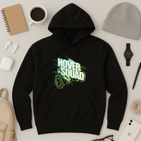 Hover Squad Cool Green Gyro Hoverboard Lover Hoodie
