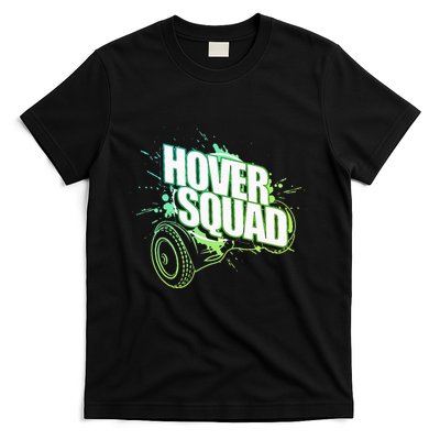 Hover Squad Cool Green Gyro Hoverboard Lover T-Shirt