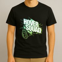 Hover Squad Cool Green Gyro Hoverboard Lover T-Shirt