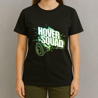 Hover Squad Cool Green Gyro Hoverboard Lover T-Shirt