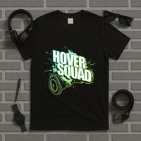 Hover Squad Cool Green Gyro Hoverboard Lover T-Shirt