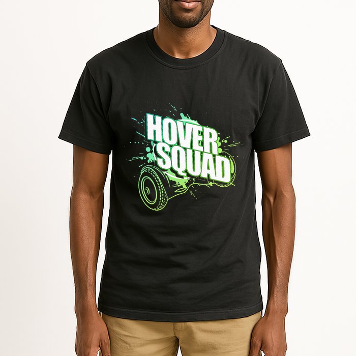Hover Squad Cool Green Gyro Hoverboard Lover Tall T-Shirt
