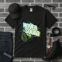 Hover Squad Cool Green Gyro Hoverboard Lover Tall T-Shirt