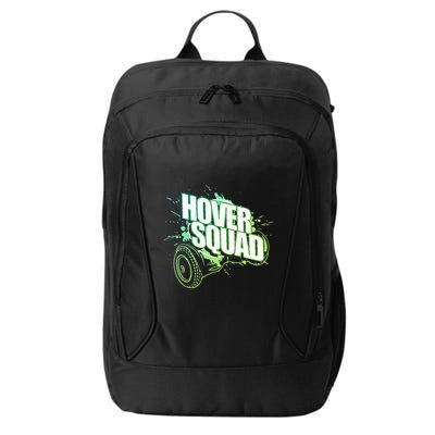 Hover Squad Cool Green Gyro Hoverboard Lover City Backpack