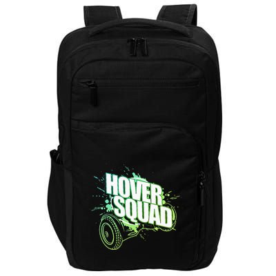 Hover Squad Cool Green Gyro Hoverboard Lover Impact Tech Backpack