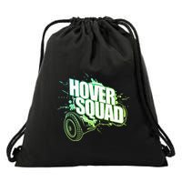 Hover Squad Cool Green Gyro Hoverboard Lover Drawstring Bag