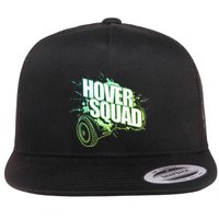 Hover Squad Cool Green Gyro Hoverboard Lover Flatbill Hat