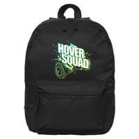 Hover Squad Cool Green Gyro Hoverboard Lover 16 in Basic Backpack