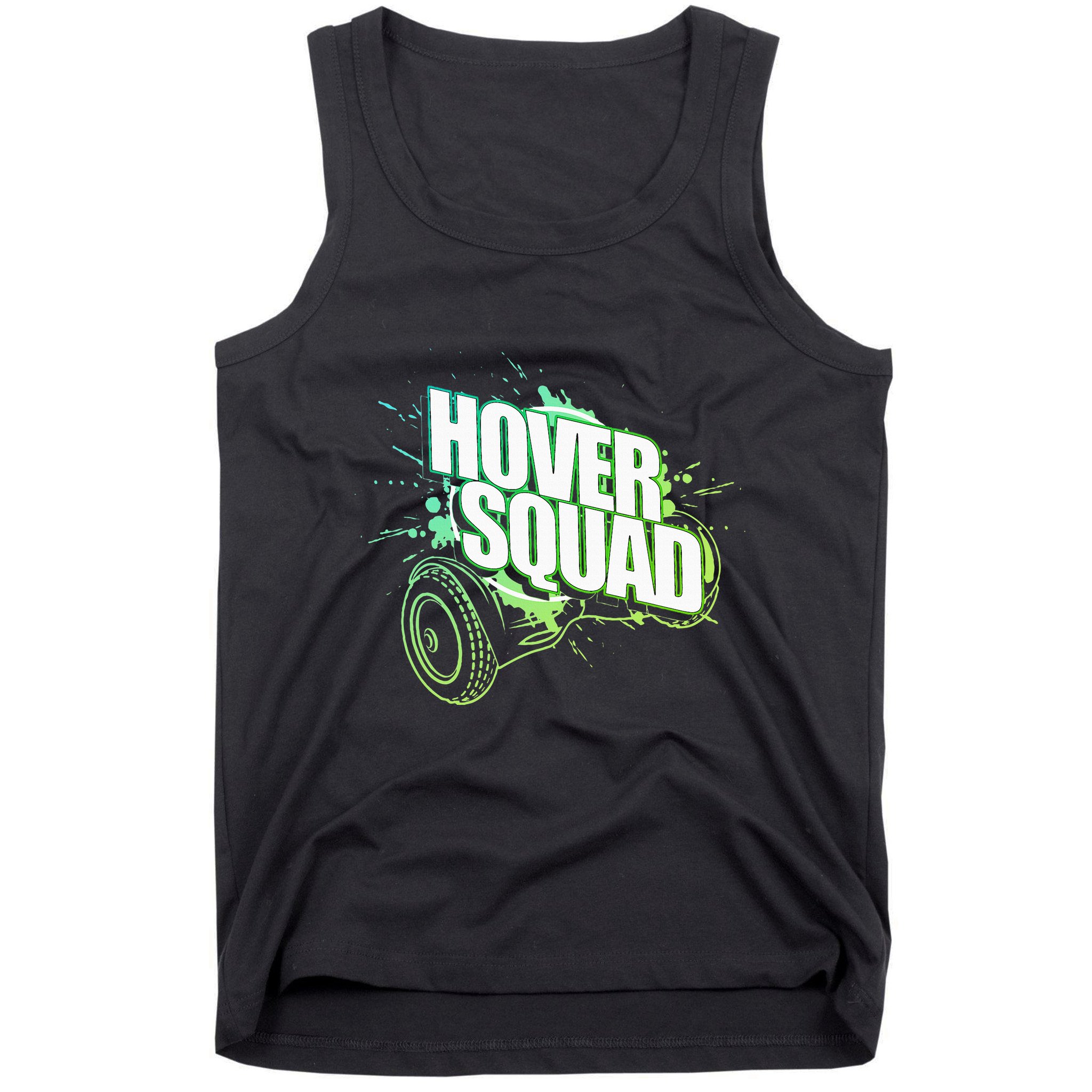 Hover Squad Cool Green Gyro Hoverboard Lover Tank Top