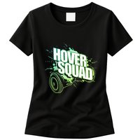 Hover Squad Cool Green Gyro Hoverboard Lover Womens T-Shirt