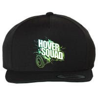 Hover Squad Cool Green Gyro Hoverboard Lover Wool Snapback Cap