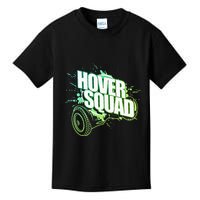 Hover Squad Cool Green Gyro Hoverboard Lover Kids T-Shirt