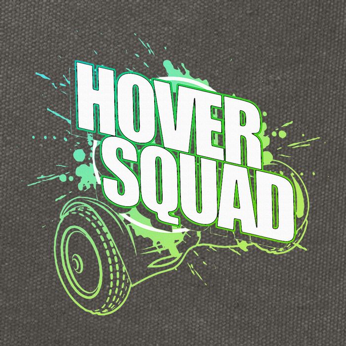 Hover Squad Cool Green Gyro Hoverboard Lover Cotton Canvas Backpack