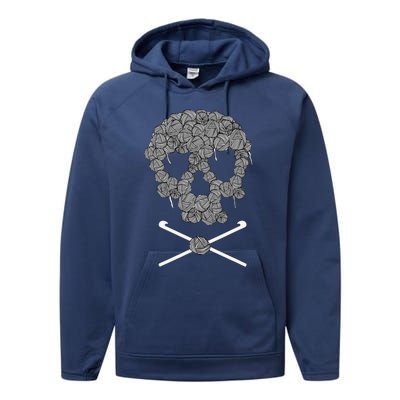 Halloweeen Skull Crochet Lovers Yarn Funny Skeleton Gift Performance Fleece Hoodie