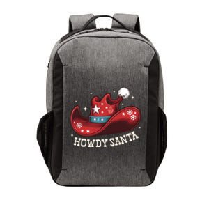 Howdy Santa Cowboy Claus Western Christmas Funny Xmas Pjs Vector Backpack