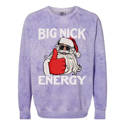 Hilarious Santa Claus Xmas Holiday Colorblast Crewneck Sweatshirt