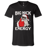 Hilarious Santa Claus Xmas Holiday V-Neck T-Shirt