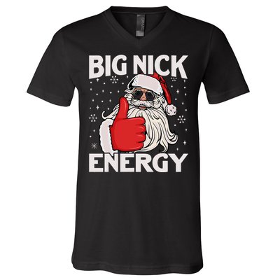 Hilarious Santa Claus Xmas Holiday V-Neck T-Shirt