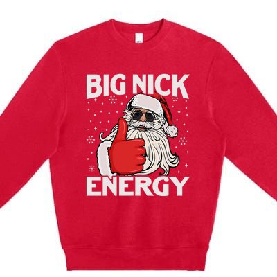 Hilarious Santa Claus Xmas Holiday Premium Crewneck Sweatshirt