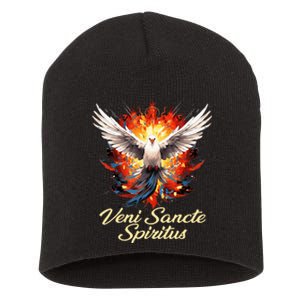 Holy Spirit Confirmation Latin Mass Catholic Short Acrylic Beanie