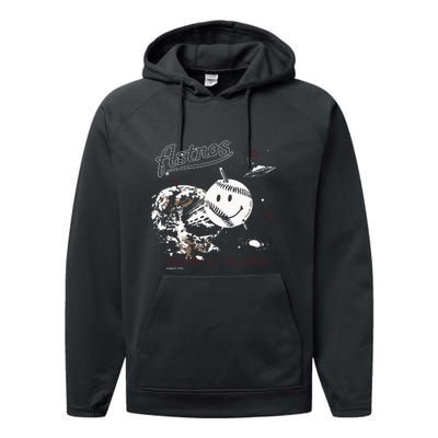 Houston Space City Baseball Performance Fleece Hoodie