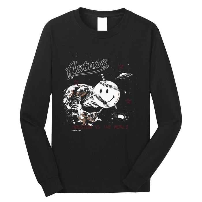 Houston Space City Baseball Long Sleeve Shirt