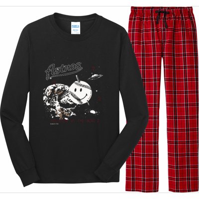 Houston Space City Baseball Long Sleeve Pajama Set