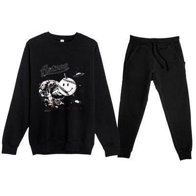 Houston Space City Baseball Premium Crewneck Sweatsuit Set