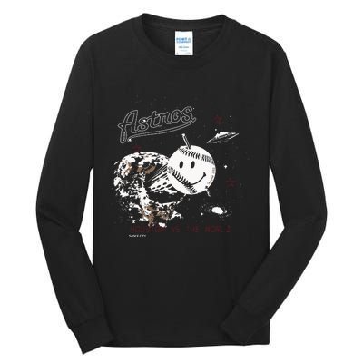 Houston Space City Baseball Tall Long Sleeve T-Shirt