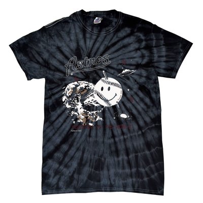 Houston Space City Baseball Tie-Dye T-Shirt