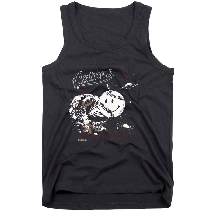 Houston Space City Baseball Tank Top