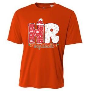 Hr Squad Christmas Costume Funny Hu Resource Gift Cooling Performance Crew T-Shirt