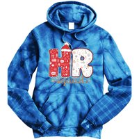 Hr Squad Christmas Costume Funny Hu Resource Gift Tie Dye Hoodie