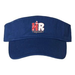 Hr Squad Christmas Costume Funny Hu Resource Gift Valucap Bio-Washed Visor