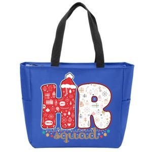 Hr Squad Christmas Costume Funny Hu Resource Gift Zip Tote Bag