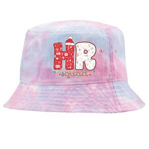 Hr Squad Christmas Costume Funny Hu Resource Gift Tie-Dyed Bucket Hat