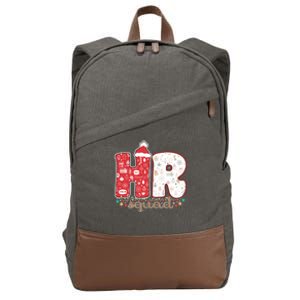 Hr Squad Christmas Costume Funny Hu Resource Gift Cotton Canvas Backpack